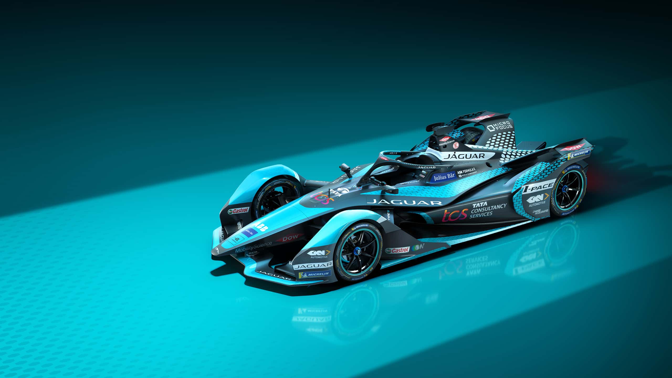 I-Type Jaguar Racing Rendered Visual